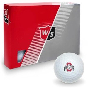 Ohio State University Wilson Golf Balls - 12 Pack