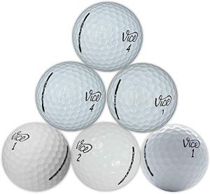 48 Vice Golf Balls Mix - Recycled Urethane