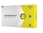 Callaway Superfast Bold Yellow Golf Balls