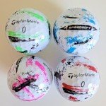 12 SpeedSoft Ink Recycled Golf Balls Mix