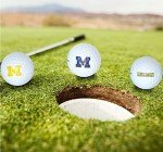 Michigan Wolverines Taylormade Golf Balls 3-Pack