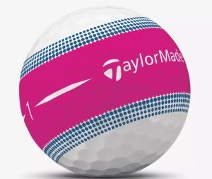 TaylorMade Tour Response Stripe Golf Balls - 12 Pack