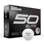 Wilson Fifty Elite White Golf Balls - 12 Pack