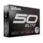 Wilson Fifty Elite White Golf Balls - 12 Pack
