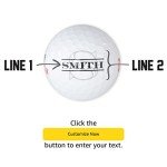 Custom Monogram Wilson Staff Elite Golf Balls
