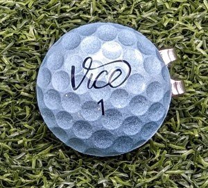 Vice Pro Ice Golf Ball Marker with Magnetic Clip