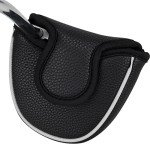 Big Teeth Golf Mallet Putter Cover - Black