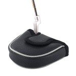 Big Teeth Golf Mallet Putter Cover - Black