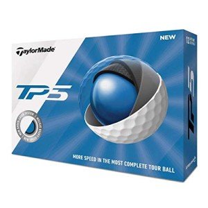 TaylorMade TP5 White Golf Balls 12-Pack