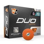 Wilson Duo Soft NFL Golf Balls - Miami Edition