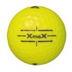 Srixon Xmax 2024 Yellow Golf Balls - Pack of 3