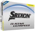 Srixon Q-Star Ultispeed Tour Yellow Golf Balls