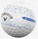Supersoft Splatter 360 Blue Golf Balls - 12 Pack