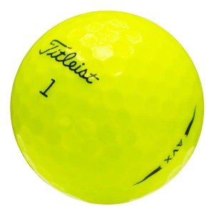 24 Titleist AVX Yellow Golf Balls - AAAAA Quality