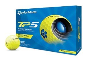 TaylorMade Yellow TP5 Golf Balls 2021 Edition