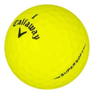 48 Recycled Supersoft Yellow Golf Balls