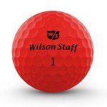 Wilson Staff DUO Soft Optix Red Golf Balls