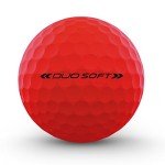 Wilson Staff DUO Soft Optix Red Golf Balls