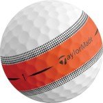 TaylorMade Tour Response Stripe Golf Balls - Orange