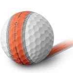 TaylorMade Tour Response Stripe Golf Balls - Orange