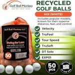 Titleist Golf Balls Mix – 50 Recycled with Tees