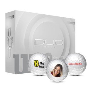 Wilson Duo Soft Plus Custom Golf Balls (12 Pack)