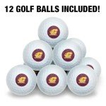 Central Michigan University Wilson Golf Balls - 12 Pack