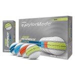 Taylormade Tour Response Stripe Golf Balls - 12 Pack