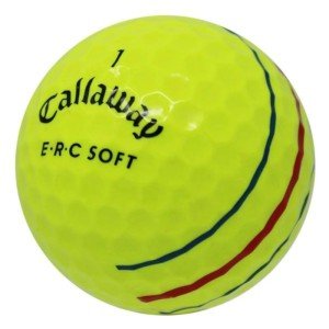 24 Recycled ERC Soft Yellow Golf Balls