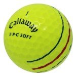 24 Recycled ERC Soft Yellow Golf Balls