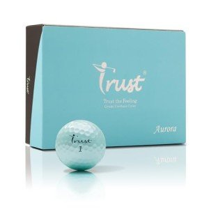 Aurora ICY Blue Trust Golf Balls - 12 Pack
