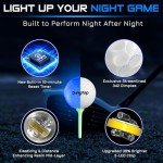 KINGTOP Glow in the Dark LED Golf Balls