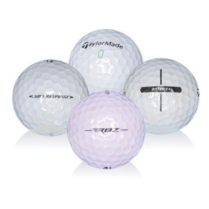 Affordable 50-Pack Recycled Taylormade Golf Balls