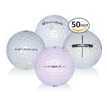 Affordable 50-Pack Recycled Taylormade Golf Balls