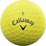 Personalized Callaway 2023 Supersoft Yellow Golf Balls