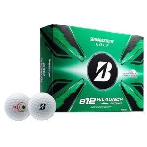 Bridgestone e12 HiLaunch Golf Balls - White