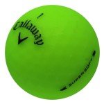 Supersoft Matte Green Golf Balls - 48 Pack