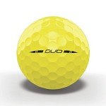 Wilson Staff Duo Yellow Golf Balls (12-Pack)