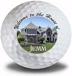 Custom Wilson Ultra 500 Golf Balls & Tees Set