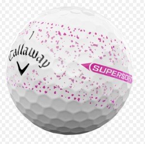 Supersoft Pink 360 Golf Balls - 12 Pack