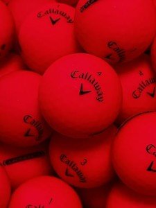 Supersoft Golf Balls 12-Pack - Callaway Matte Red