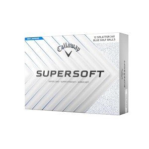 Callaway Supersoft Golf Balls - Blue Splatter
