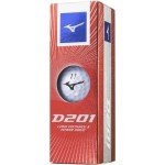 Mizuno D201 White Golf Balls - 1 Dozen