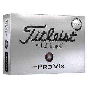 Titleist Pro V1x Left Dash Golf Balls - 12 Pack