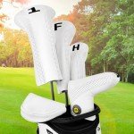 Mallet Putter Head Cover with Free Ball Marker
