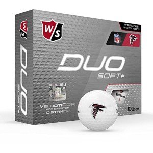 Wilson Duo Soft+ NFL Atlanta Golf Balls - 12 Pack