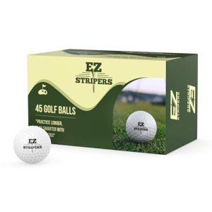 EZ Stripers 45 Pack High-Durability Golf Balls