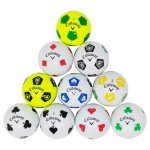 12 Recycled Chromesoft Truvis Mix Golf Balls