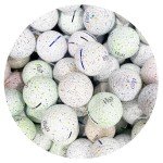 12 Recycled Vice Drip Golf Balls - AAAAA Quality
