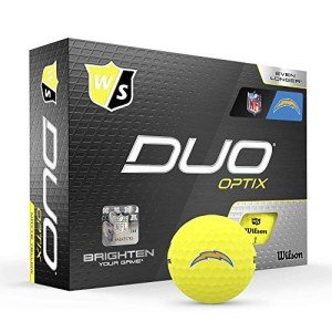 Wilson Duo Soft NFL Golf Balls - Chargers (12 Pack)